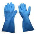 NMSAFETY 13mil unline Blue nitrile industrial glove